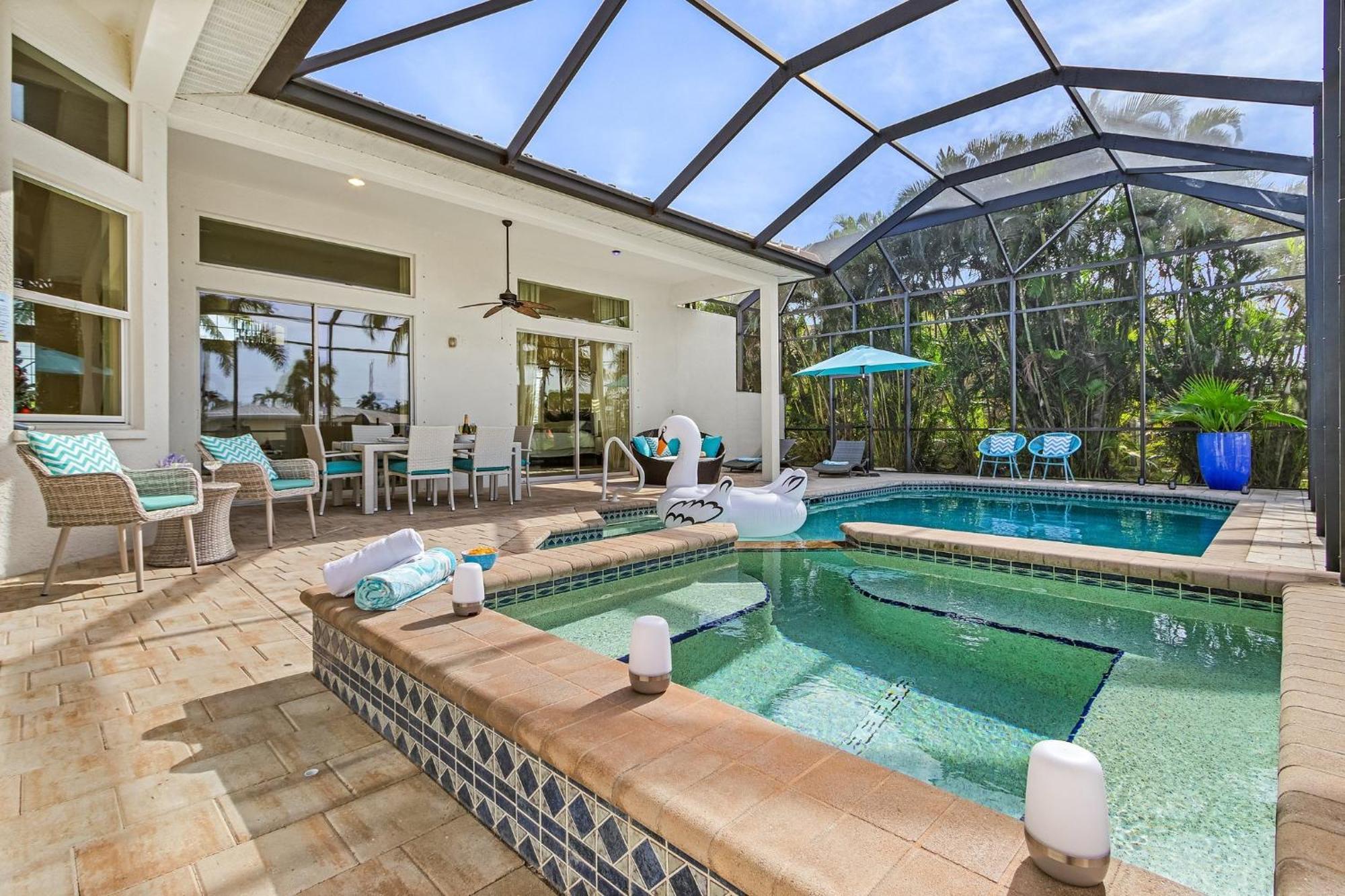 Villa Azurro, ケープコーラル エクステリア 写真